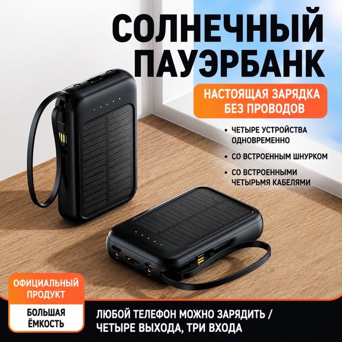 Солнычние паузрбанк