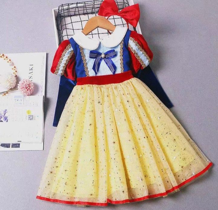 Детское платье  белоснежка