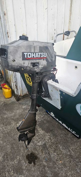 Продава се извънбордов двигател TOHATSU 2.5 к.с.