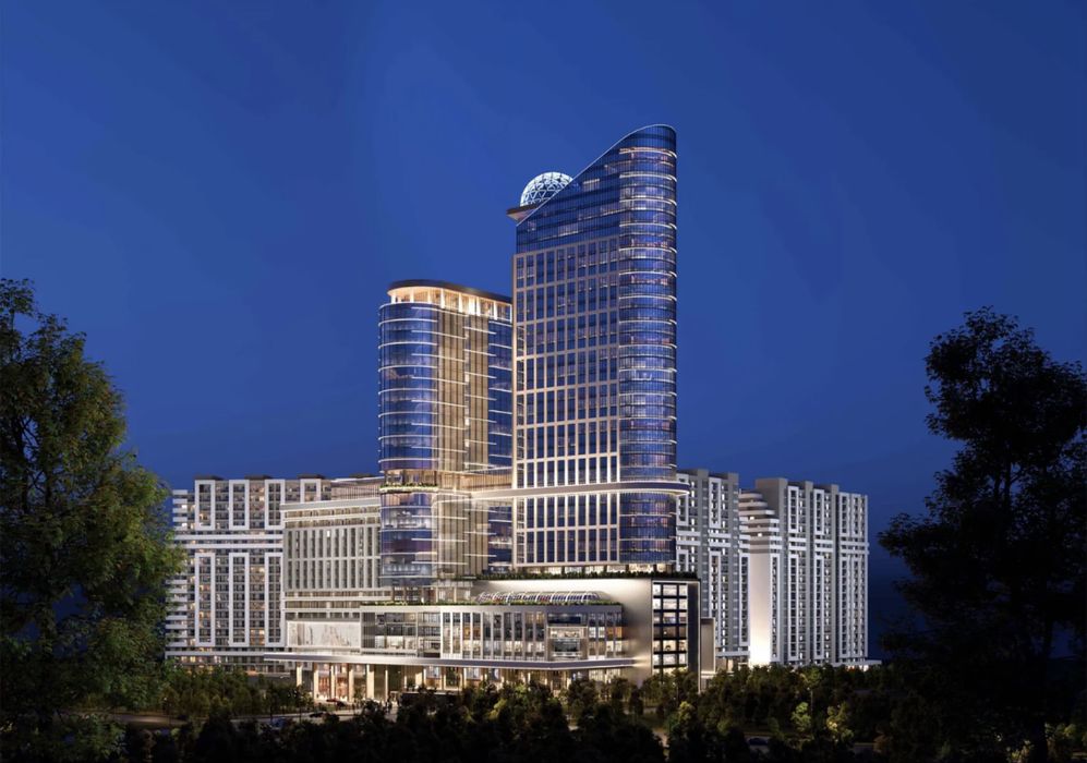 ЖК Blue Hills. Первый этап. А блок. 3х комнатная. Бадамзар.