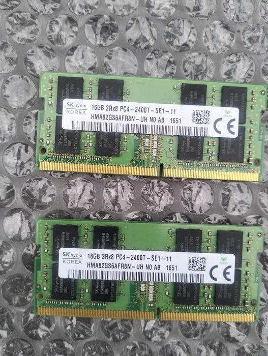 Kit 32 Gb (2x16Gb) sodimm DDR4 2666 Mhz