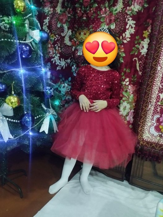 Детское платье  6 лет