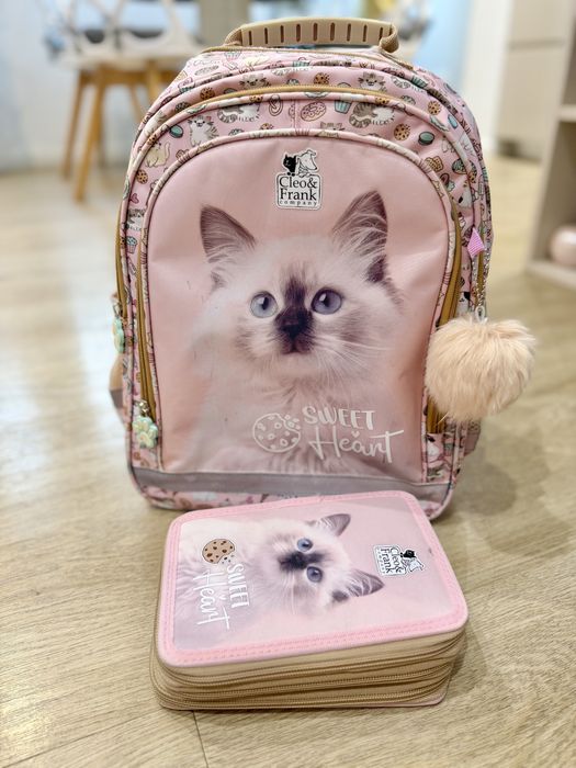 Ghiozdan Școală și Penar Fete