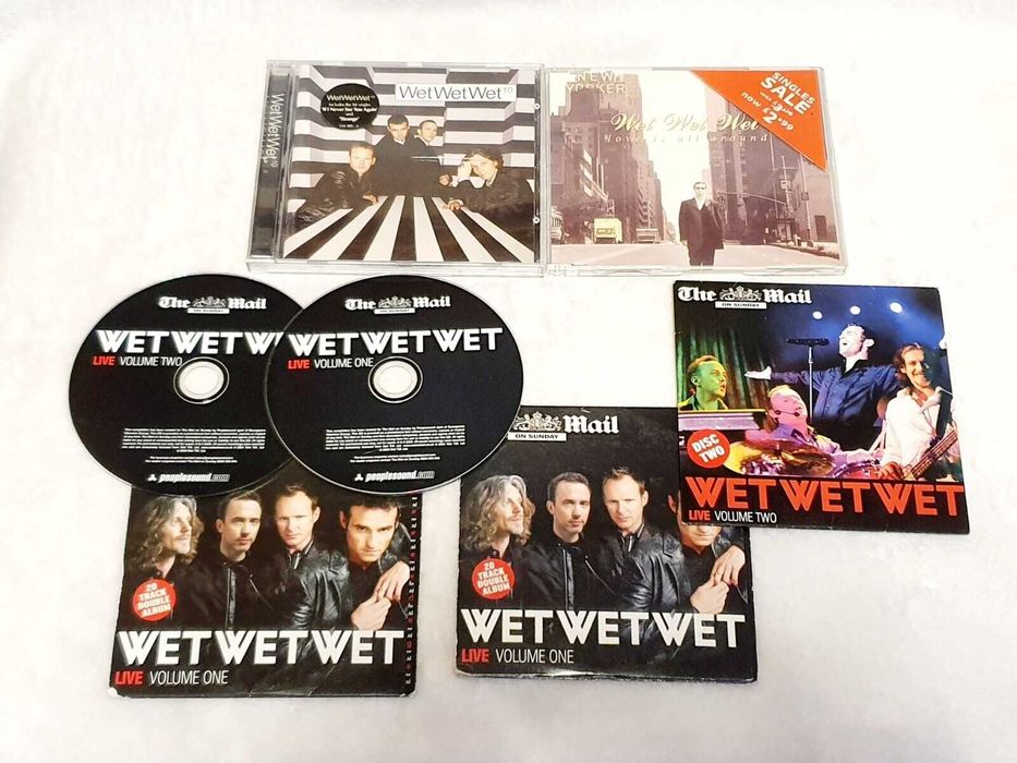 Colectie 26 cd-uri WESTLIFE BACKSTREET BOYS wet wet wet