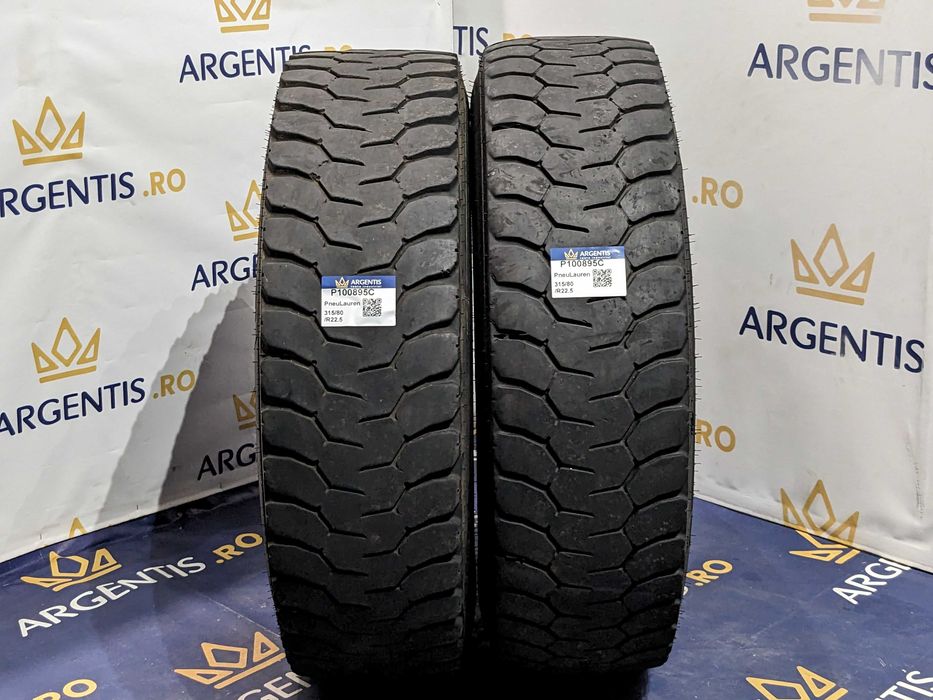 Pereche 2 anvelope 315/80/R22.5 Pneu Laurent (cod P100895C)
