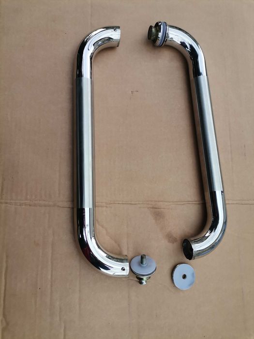 Иноксова дръжка за стъклени врати