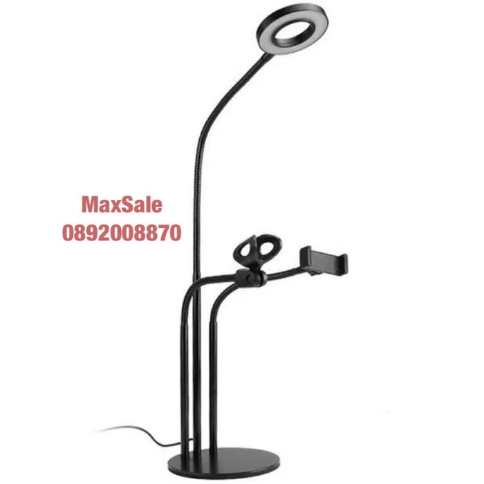 Selfie stick селфи стик стойка за телефон с LED ринг лед