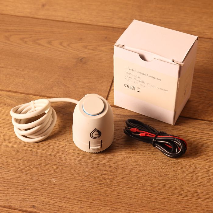 NC и NO Термопривод сервопривод сервоголовка для коллектора отопления