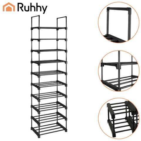 Метална етажерка за обувки / Поставка за обувки / Рафт за обувки