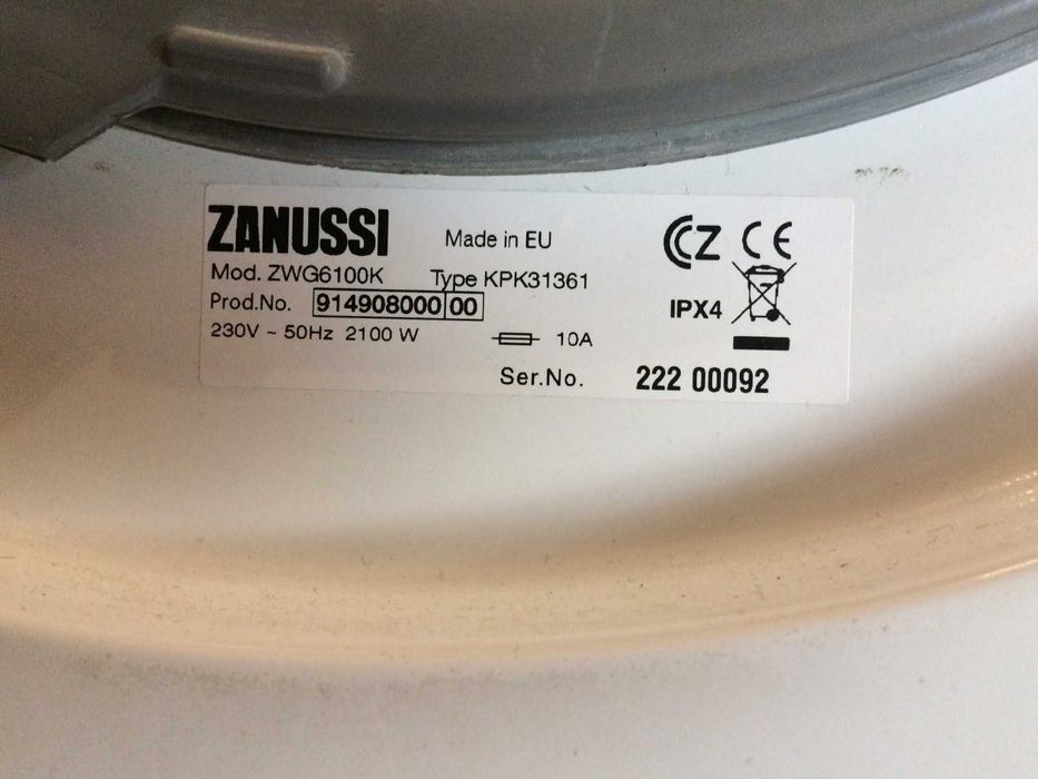 Пералня Zanussi ZWG6100K на ЧАСТИ!