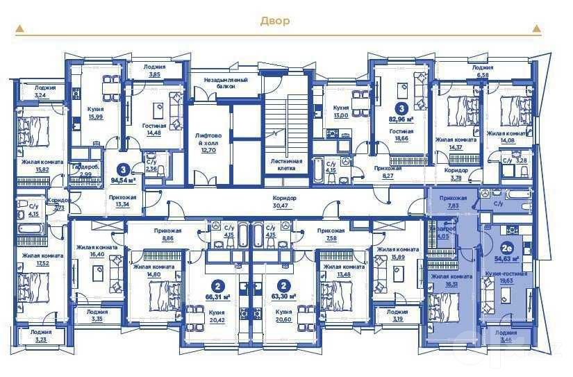 2х комнатная ЖК Regnum Plaza Новостройка