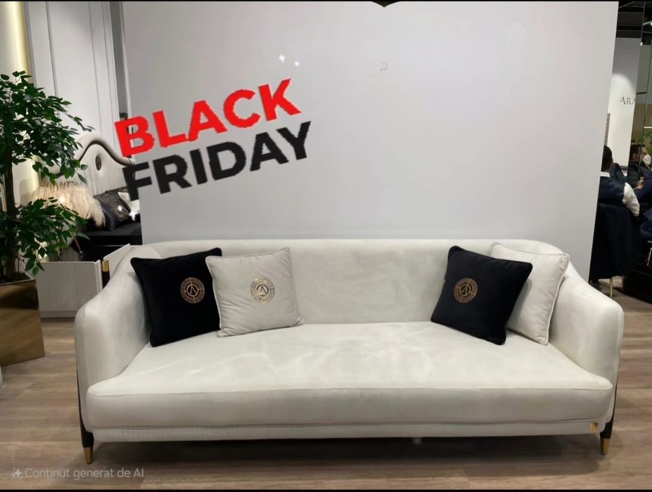 Set living canapea +2 fotolii + masuta cafea