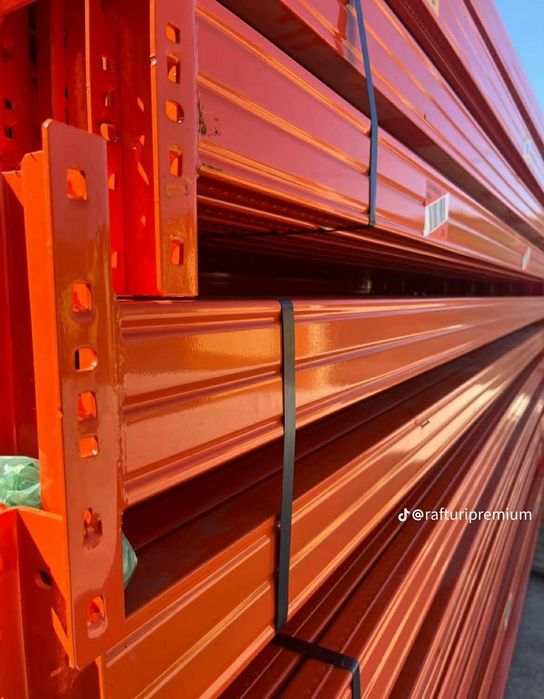 Rafturi metalice pt Europaleți Stare foarte bună ( noi si second-hand