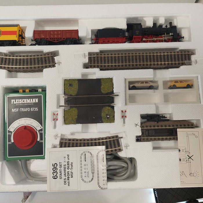 HO - Fleischmann 6395 - Startset BR 53 + 4 vagoane + sine / macaze
