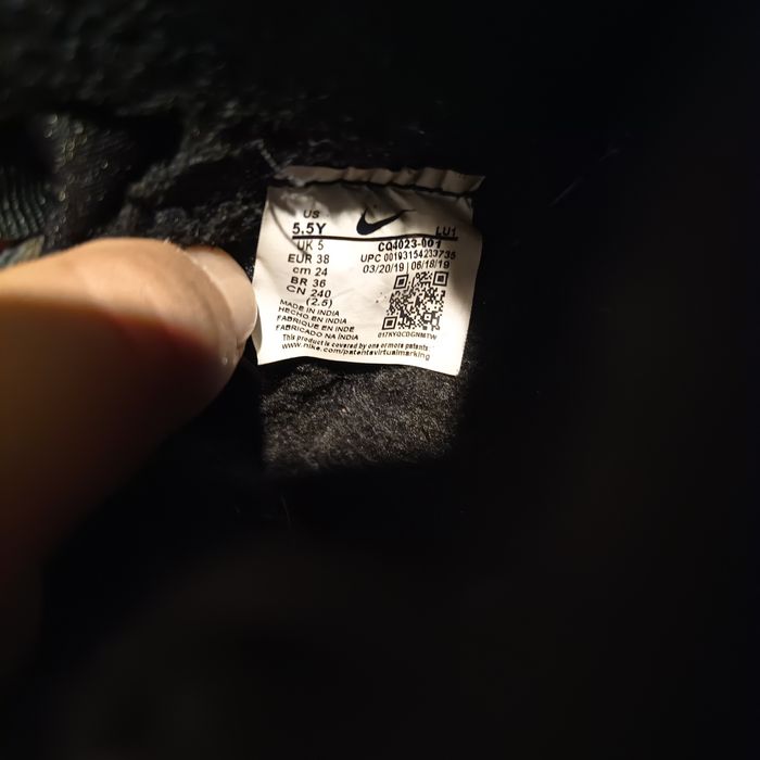 Ghete Nike piele îmblănite 38