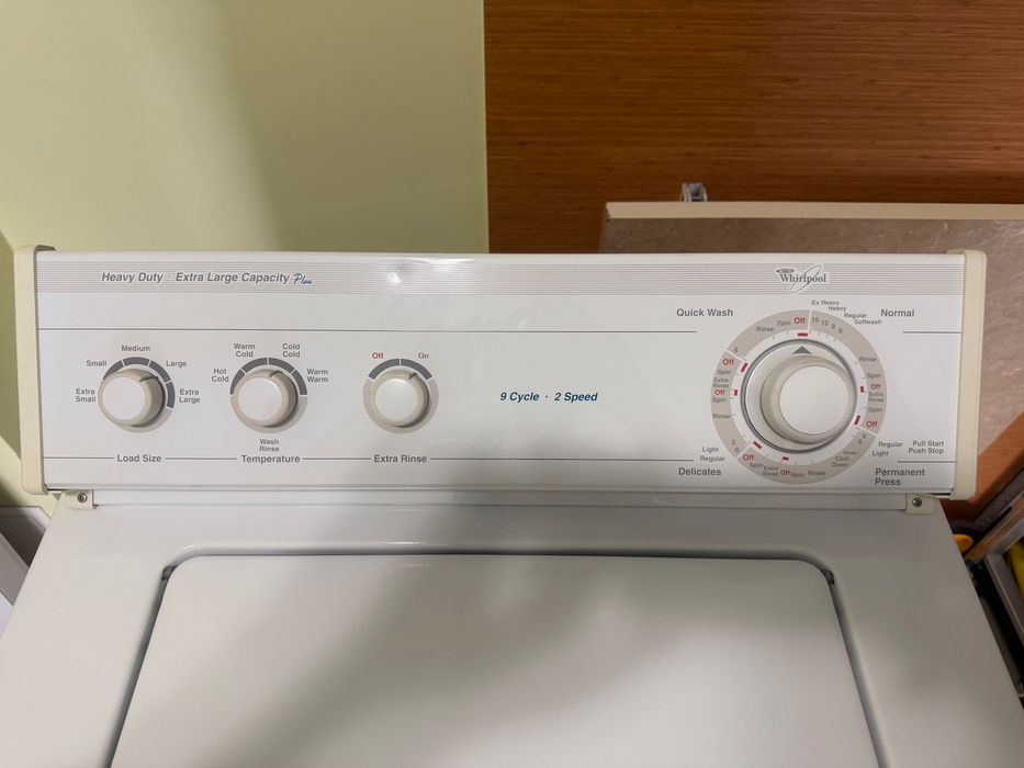 Whirlpool пералня с горно зареждане