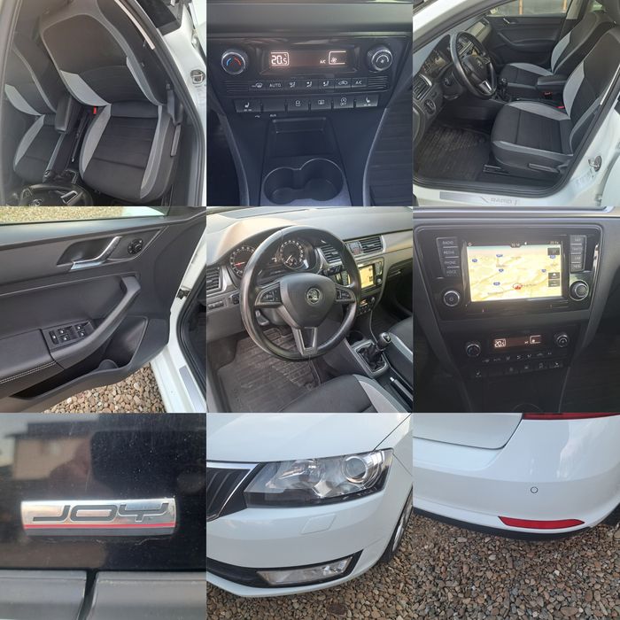 Skoda Rapid Model JOY 1,4 tdi diesel 90 cai Euro 6 An 06/2016 clima xenon navi