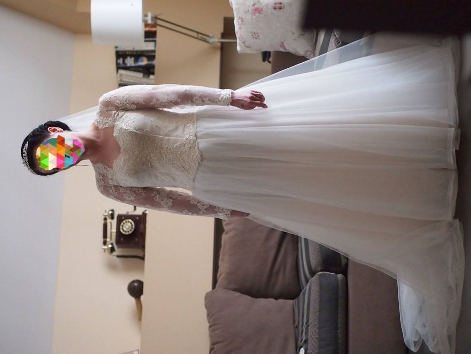 Булченска рокля бяла