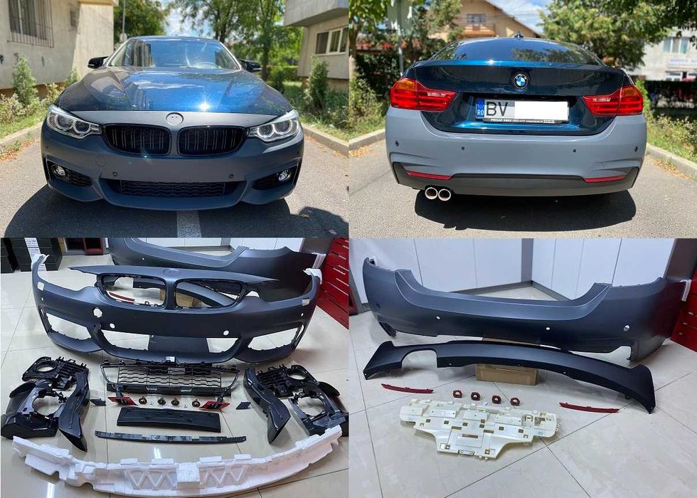 Pachet Exterior compatibil cu BMW Seria 4 F36 M4 Look GranD Coupe