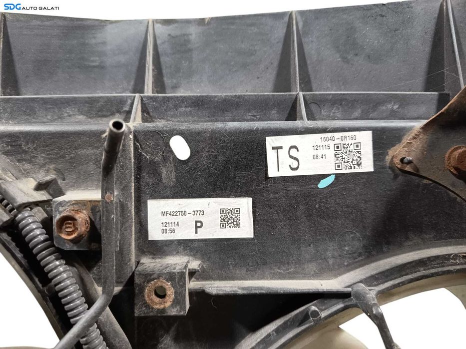 Electroventilator Ventilator Radiator Racire Toyota Avensis T27 2.0 D 2009 - 2018 Cod 16040-0R160 MF222710-255 MF422750-3773 [MA0343]