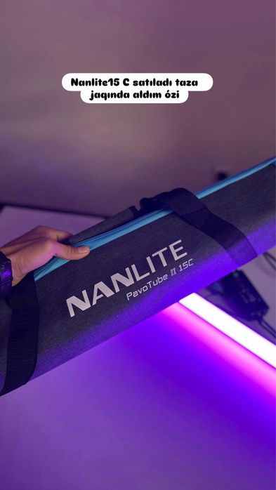 Nanlite 15c satıladı taza kóp baydalanbadım