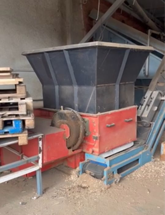 Мощна Дробилка За Дърва Шредер 37kw WEIMA