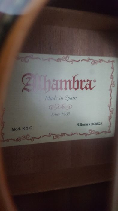 Gitara Alhambra 3c Cadete