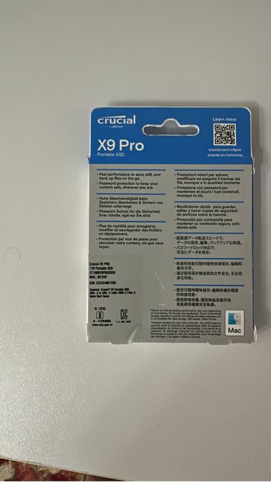 SSD extern Crucial X9 Pro 1TB portabil USB-C sigilat