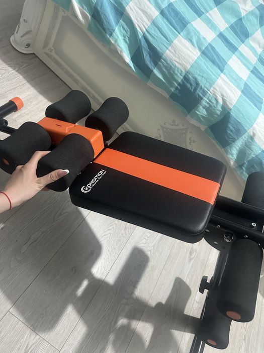 Bancă fitness multifuncțională Kondition – stare foarte bună