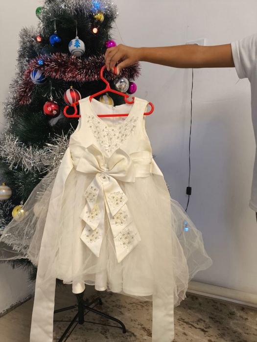 1-3жас аралығына арналған ақ көйлектер