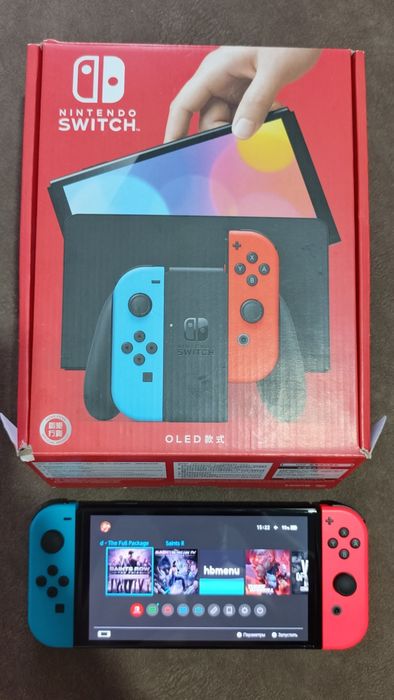 Switch OLED прошитый