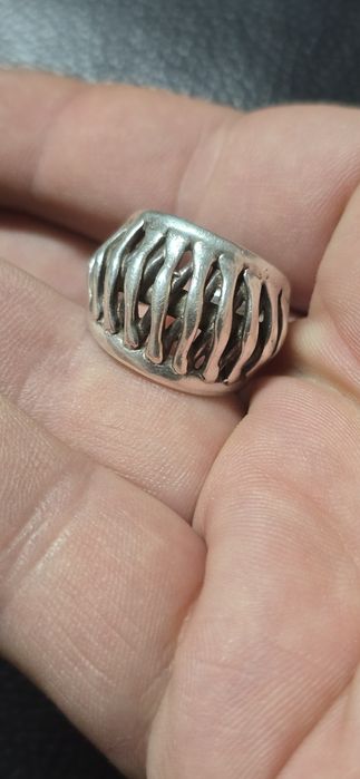 Inel argint Bernsten Hughes Norway