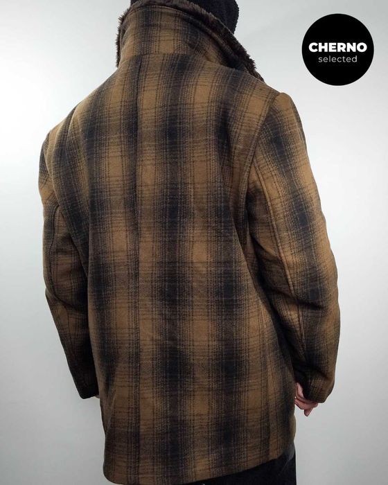 SCHOTT NYC палто с яка от изкуствен косъм – XXXL – отлично състояние