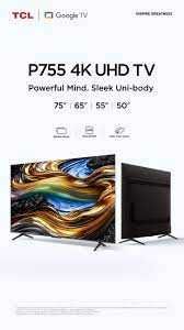 Телевизор TCL P755 65" 4K Android LED TV 120hz новый модель, ДОСТАВКА