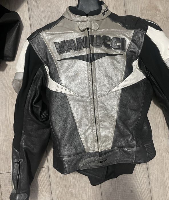 Costum moto din piele Vanucci