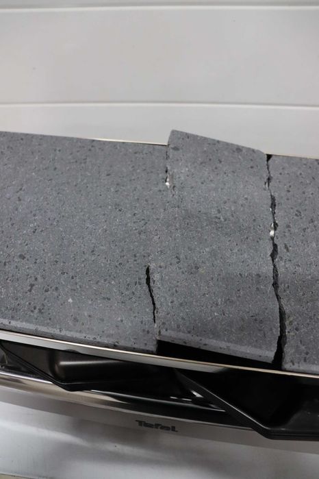 Tefal Raclette Grill Pierrade, 10 тигана, камък, 1350W, с ДЕФЕКТ