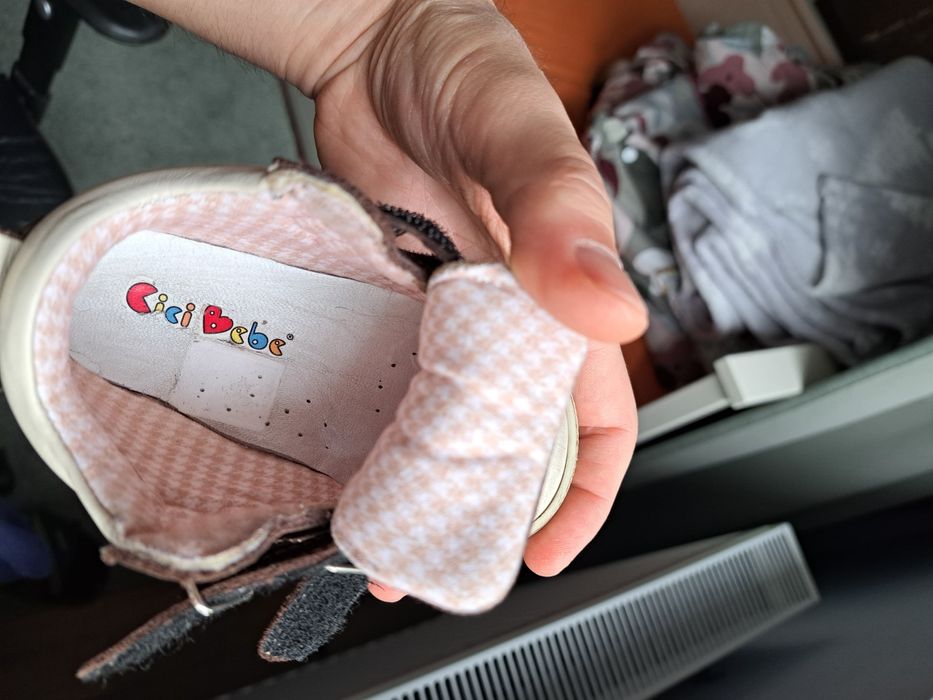 Adidasi/Ghete piele copii CiciBebe marimea 21