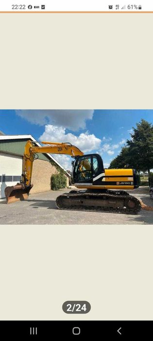 Excavator JCB 190 , 20 to , an 2010