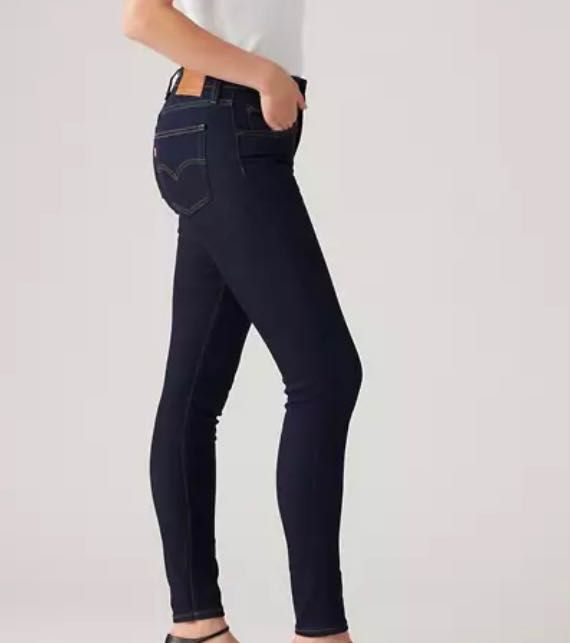Оригинални Дамски Дънки Levi's Strauss High-Rise Skinny 721 Дънки Сини