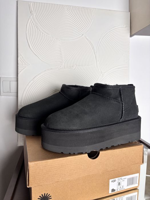 Ugg Ultra Mini Platform Black Originali
