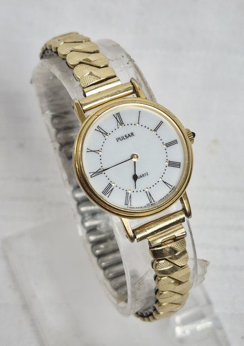 Ceas de damă Pulsar cu quartz, din otel inoxidabil, model V232 0720