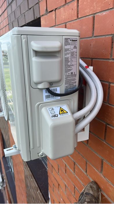 установка кондиционера 1 -2 этап