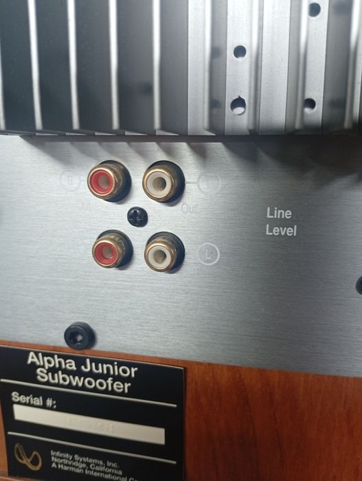 Активен субуфер INFINITY Alpha