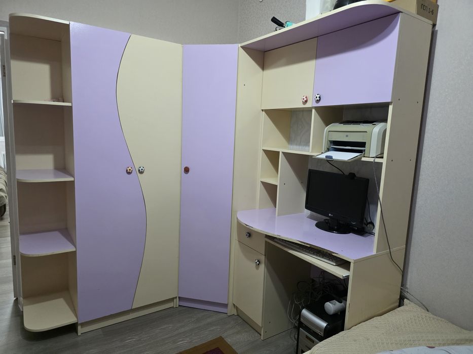 Детский гарнитур с кроватью