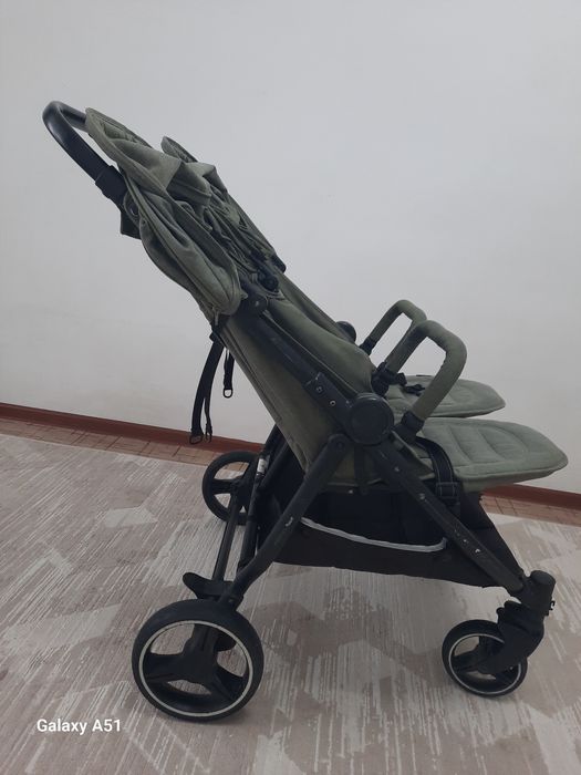 Коляска для двойни б/у, санки
