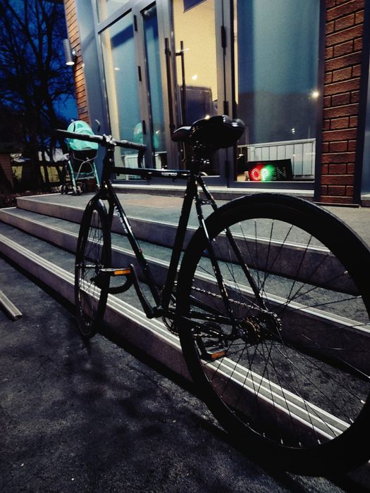 Фикс хорс мой чёрный велик