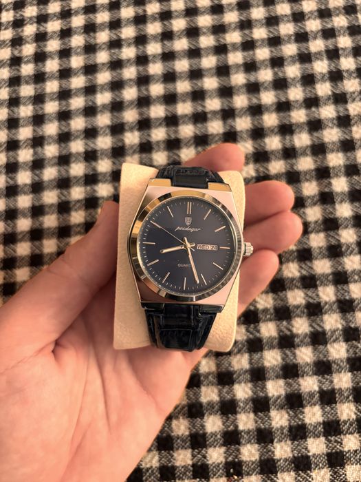 Чисто Нов Мъжки Часовник Poedagar 9347
