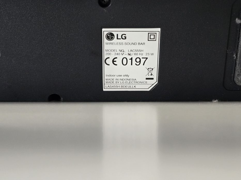 LG sound bar LAC555H