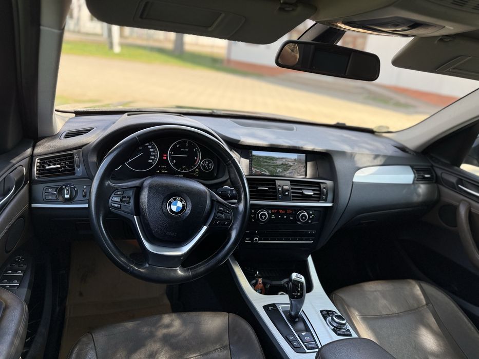 Bmw x3 f25 an 2012 motor 2.0/184cp tractiune xdrive cutie automata, panoramic, head up display