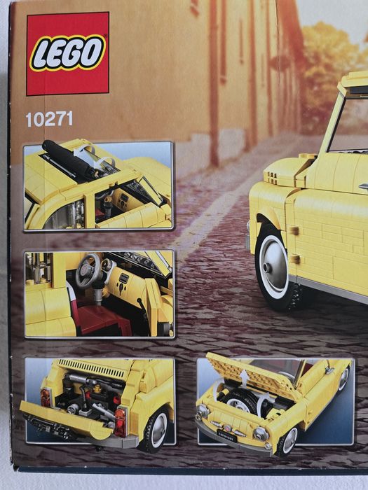 Lego creator expert 10271 Fiat 500 Лего Фиат 500